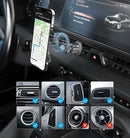 Soporte magnético PowerPeak para auto, color negro, compatible con smartphones, accesorios auto.