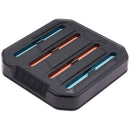 Dock de carga 4 en 1 para Nintendo Switch 2 Joy-Con, base organizadora de controles y accesorios.