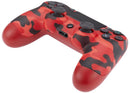 Controlador con cable DoubleShock 4 Red Camo para PlayStation 4, diseño camuflaje rojo, compatible PS4.