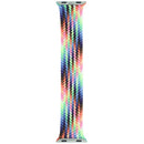 Correa Apple Braided Solo Loop Pride Edition para Apple Watch, con patrón de arcoíris vibrante y diseño trenzado, talla 5.