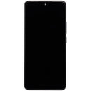 Pantalla refurbished con frame Xiaomi 14T Pro/Redmi K70 Ultra, color Titan Black, lista para reparación.