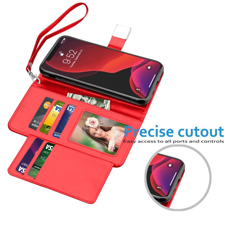 Compra la mejor funda cartera elegante de cuero para iPhone 11 Pro Max en Guatemala.