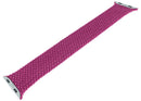 Correa Braided Solo Loop magenta para Apple Watch (44mm-49mm), tejida elásticamente, de repuesto, talla 9.