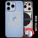 tapa trasera con puerto de carga y cable flex iPhone 13 Pro (Sierra Blue)