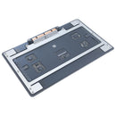 Trackpad original Space Black para MacBook Pro 16" (A3428/A3429) de 2026, repuesto para reparación.