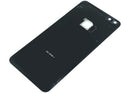 Tapa trasera de vidrio original Huawei P10 Lite (2017) negra, repuesto genuino WAS-LX1.