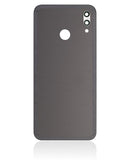 Tapa trasera de cristal negra para Huawei P20 Lite (Nova 3e) con lente de cámara, ideal para reparación.