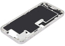 Marco medio blanco titanio para iPhone 16 Pro Max A2894/A3088, con botones y chasis de repuesto.