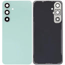 Tapa trasera de vidrio color menta con lente de cámara para Samsung Galaxy S24 FE (SM-S721B/U).