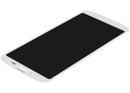 Pantalla LCD refurbished blanca para Zebra HC-25, repuesto para reparación de display roto.