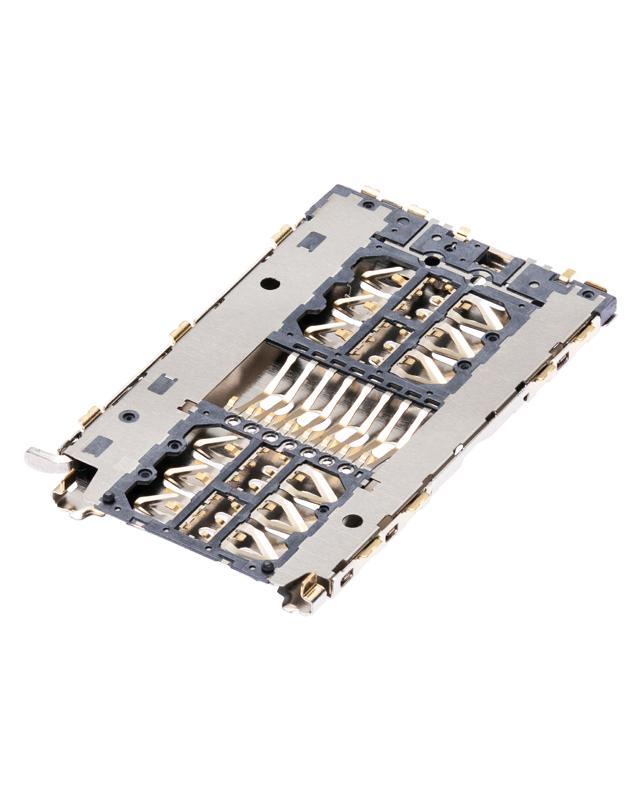 Lector de tarjeta SIM para Motorola Moto G 5G / One 5G Ace / E / E7 / One Hyper / One Fusion Plus / Edge 20 Fusion / Edge 20 Lite / One Macro