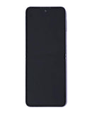 Pantalla OLED para Samsung Galaxy Z Flip 3 5G con marco en Lavanda original