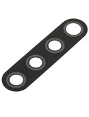 Lente de cristal para cámara trasera LG K51 con adhesivo, pieza de repuesto para reparación pantalla rota.