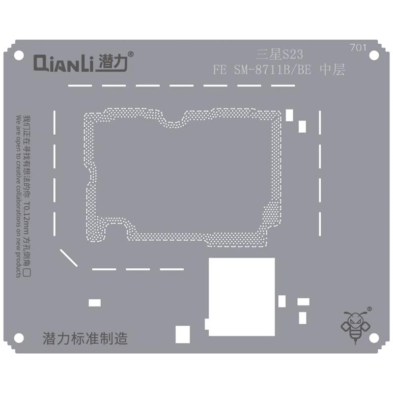 Plantilla Bumblebee (QS701) para Samsung S23 FE SM-8711B/BE en Guatemala para reparaciones de Samsung y componentes originales.