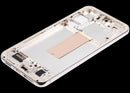 Pantalla OLED (120Hz) con marco color crema para Samsung Galaxy S23 Plus (SM-S916B) para reparación de pantalla rota.