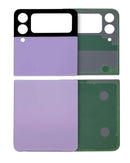 Tapa trasera para Samsung Galaxy Z Flip 4 original (Morado)