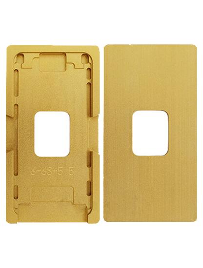 Molde de alineación metálico para reparación de vidrio con marco de iPhone 6 / 6S en Guatemala.