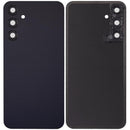 Tapa trasera Brave Black para Samsung Galaxy A25 5G con lente de cámara, repuesto original SM-A256B.
