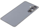 Tapa trasera de vidrio violeta cobalto para Samsung Galaxy S26 con lente de cámara, repuesto Aftermarket Plus.