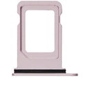 Bandeja SIM dual para iPhone 17e Soft Pink, repuesto original Apple para dos chips.