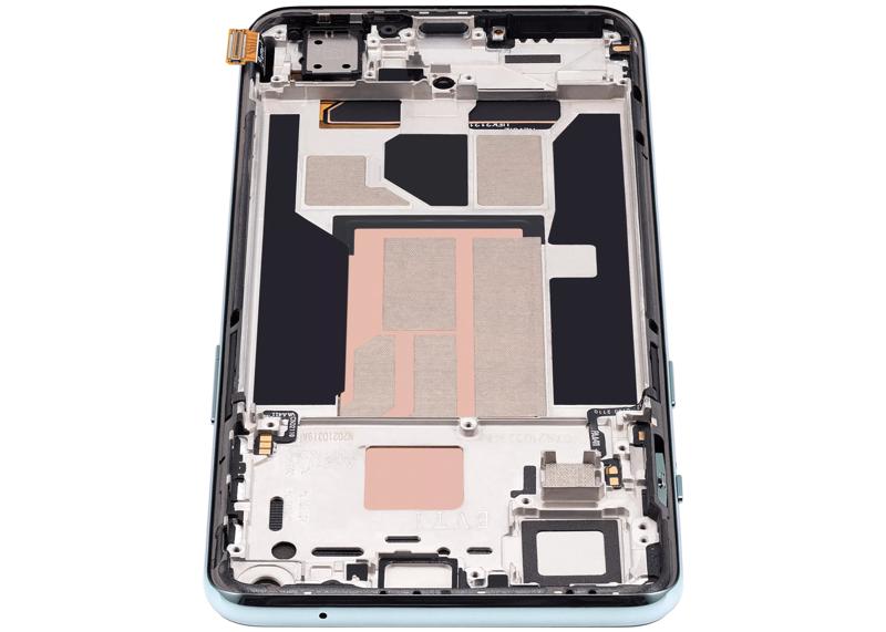 Compra la pantalla OLED con marco para OnePlus Nord 2 5G en Guatemala, disponible en color Blue Haze.