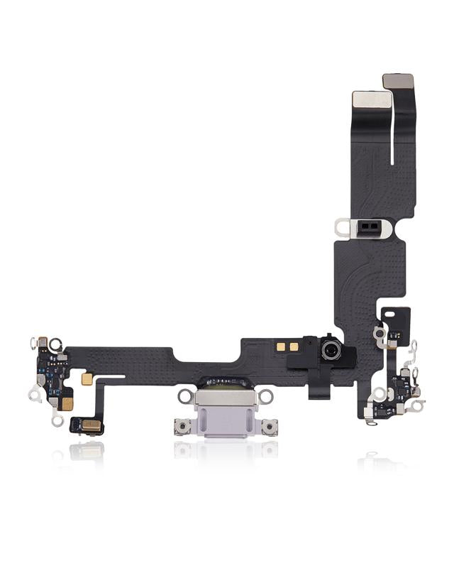 Puerto de carga para iPhone 14 Plus (Usado OEM) (Azul)