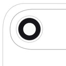 Paquete de 10 lentes de cámara trasera de cristal para iPhone Air Sky Blue con adhesivo, repuesto para reparación.