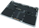 Tapa superior Space Gray para MacBook Pro 13 A2338 M2 con teclado ANSI US, batería y trackpad. Repuesto OEM.