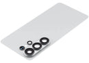 Tapa trasera de vidrio blanca para Samsung Galaxy S26 Ultra, repuesto original para reparación.