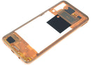 Tapa intermedia naranja original Samsung Galaxy A50 (A505) Service Pack para reparación de chasis y carcasa.