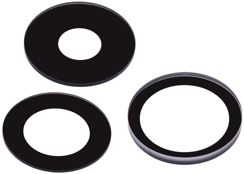 Lente de camara trasera (solo vidrio) con adhesivo para iPhone 15 Pro (juego de 3 piezas)