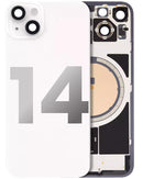 Tapa trasera con placa de acero para iPhone 14 en Guatemala.