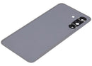Tapa trasera violeta claro para Samsung Galaxy A37 5G (A376) con lente de cámara, repuesto aftermarket.