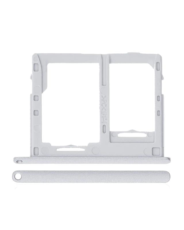 Bandeja doble de tarjeta SIM compatible plateada para Samsung Galaxy Tab A 10.1 en Guatemala.