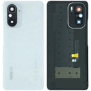 Tapa trasera blanca original para Xiaomi Poco F3 con lente de cámara, back cover de repuesto M2012K11AG.