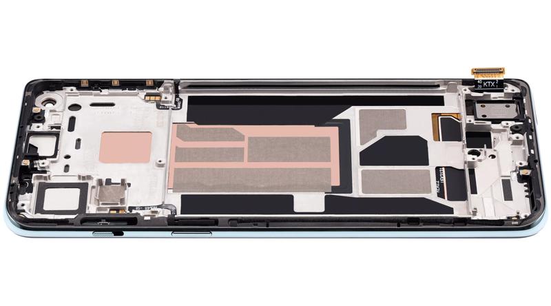Compra la pantalla OLED con marco para OnePlus Nord 2 5G en Guatemala, disponible en color Blue Haze.