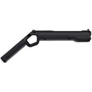 Pistola de juego Nintendo Switch 2 Joy-Con negra, accesorio ergonómico para juegos de disparos, mejora el control.