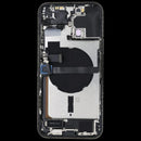 tapa trasera con puerto de carga con cable flex y piezas pequenas iPhone 13 Pro Max (Alpine Green)