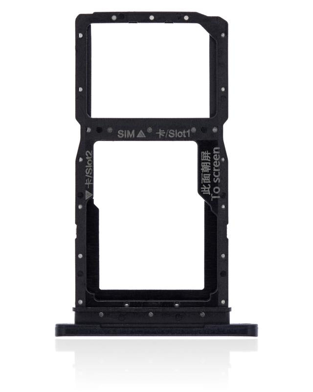 Encuentra la bandeja SIM para Huawei Y9S en Guatemala, disponible en color Midnight Black para reparaciones y reemplazos.