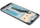 Pantalla LCD con marco original Motorola Moto E5 (XT1944) negra, perfecta para reparar pantalla rota.