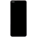 Pantalla LCD refurbished para Oppo A92s (2020) con marco, lista para reparación.