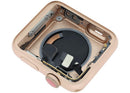 Carcasa de aluminio color oro rosa para Apple Watch Series 3 (42mm) A1861, versión celular, usada grado A.