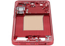 Chasis intermedio en color Coral Red para Samsung Galaxy S25 Plus 5G, disponible para reparaciones en Guatemala.
