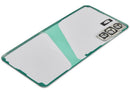 Tapa trasera verde oliva para Samsung Galaxy S21 FE 5G con lente de cámara, sin logo.