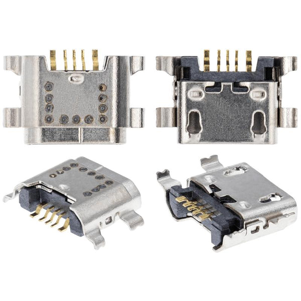 Puerto de carga Micro B de 05 Pin con 4 puntos de anclaje
