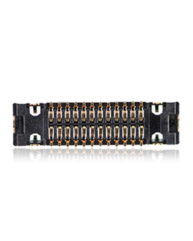 Encuentra el conector FPC Botón Home para iPhone 6 en Guatemala, ideal para reparaciones en talleres de celulares o mayoristas de componentes.