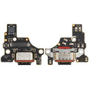 Puerto de carga flex premium para Motorola Moto G96 XT2531, repuesto original para reparación de carga.