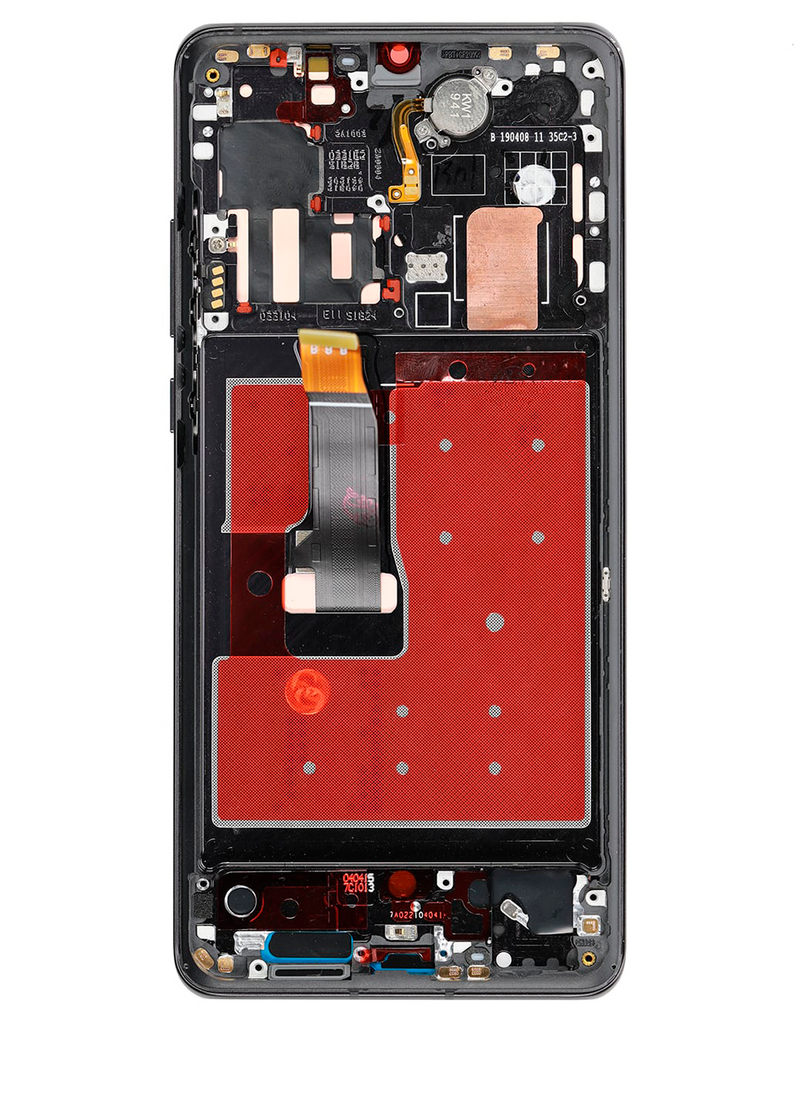 Pantalla OLED para Huawei P30 Pro con marco (Negro)