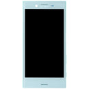 Pantalla LCD azul original para Sony Xperia X Compact F5321 con frame, repuesto para reparación.