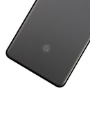 Tapa trasera usada Google Pixel 3 XL negra, carcasa de vidrio para reparación de móvil.